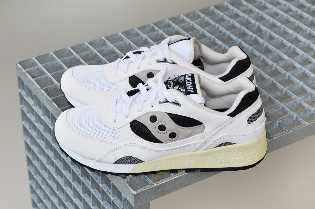 Saucony "Shadow 6000 White/Black"