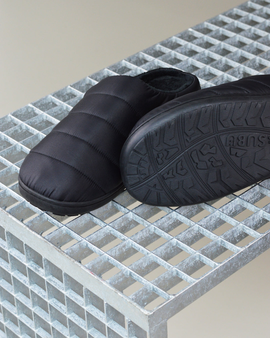 Subu "Permanent Black Outdoor Sandals"